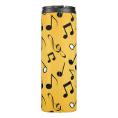Bouteilles Isothermes Motif de notes musicales (Dos)