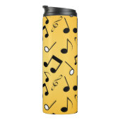 Bouteilles Isothermes Motif de notes musicales (Tourné sur la droite)