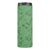 Bouteilles Isothermes Motif de notes musicales (Dos)
