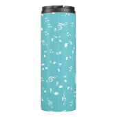 Bouteilles Isothermes Motif de notes musicales (Dos)