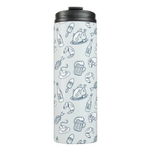 Bouteilles Isothermes Motif de nourriture