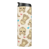 Bouteilles Isothermes Motif De Parfums, Mignons Parfums, Coeurs (Tourné sur la droite)