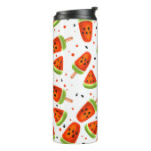 Bouteilles Isothermes Motif de pastèque (Tourné sur la gauche)