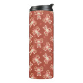 Bouteilles Isothermes motif de patchwork d'ours (Tourné sur la gauche)