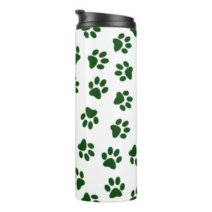 Bouteilles Isothermes Motif De Pâtes, Patrouilles De Chiens, Paws Vertes