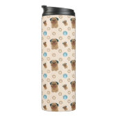 Bouteilles Isothermes motif de pattes de chien (Tourné sur la droite)