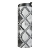Bouteilles Isothermes Motif de plaque d'argent (Tourné sur la gauche)