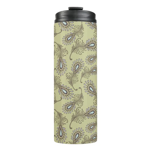 Bouteilles Isothermes Motif de plume (Devant)