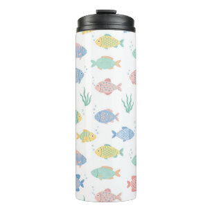 Bouteilles Isothermes Motif de poisson tropical Tulimet coloré