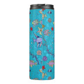 Bouteilles Isothermes Motif de poisson turquoise (Dos)