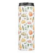 Bouteilles Isothermes Motif de récolte d'automne Watercolor (Dos)