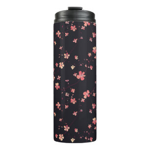 Bouteilles Isothermes Motif de rêve floral foncé