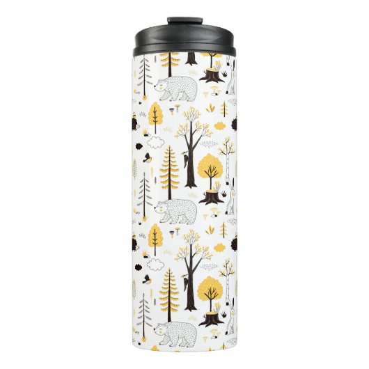 Bouteilles Isothermes Motif de scène de Golden Woods (Devant)