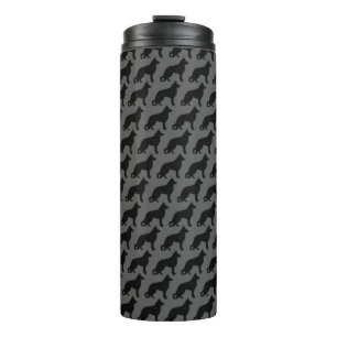 Bouteilles Isothermes Motif de silhouettes de Berger Allemand