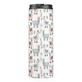 Bouteilles Isothermes Motif de sourire de lamas (Dos)