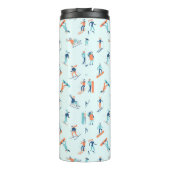 Bouteilles Isothermes Motif de sports d'hiver (Dos)