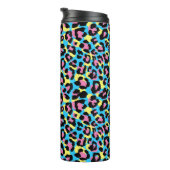 Bouteilles Isothermes Motif de Spots Neon Leopard (Tourné sur la droite)