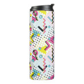 Bouteilles Isothermes Motif de style postmoderne Memphis (Tourné sur la gauche)