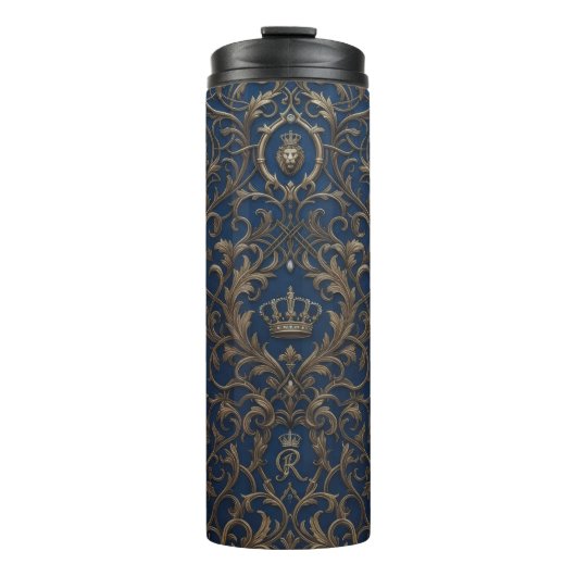 Bouteilles Isothermes motif de style royal (Devant)