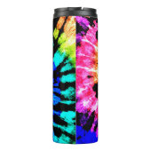 Bouteilles Isothermes Motif de teinture. shibori arc-en-ciel dessiné à l (Dos)