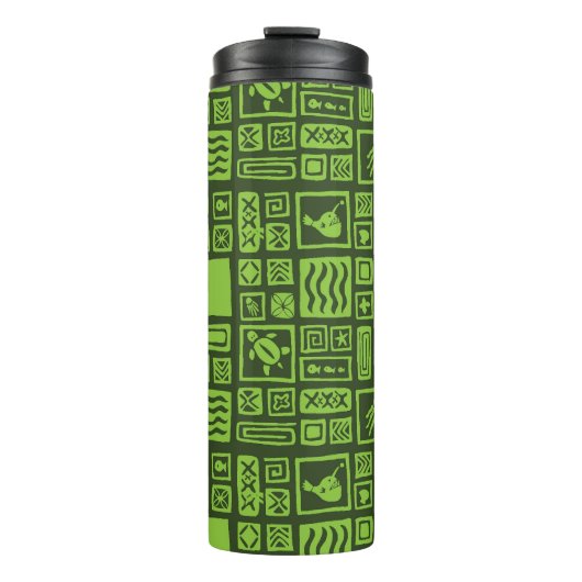 Bouteilles Isothermes Motif de Tiki (Devant)