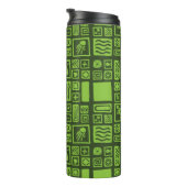 Bouteilles Isothermes Motif de Tiki (Tourné sur la droite)