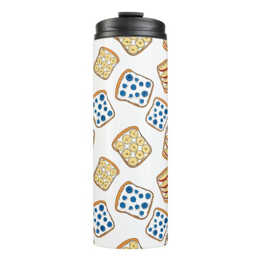 Bouteilles Isothermes Motif de toast (Devant)