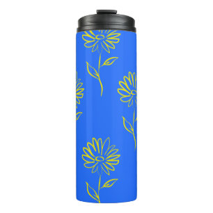 Bouteilles Isothermes Motif de tournesol jaune