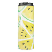 Bouteilles Isothermes Motif de tranches de pastèque jaune (Dos)