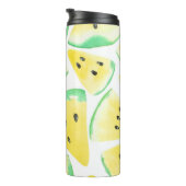 Bouteilles Isothermes Motif de tranches de pastèque jaune (Tourné sur la droite)
