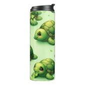 Bouteilles Isothermes Motif de Turtles joyeux (Tourné sur la gauche)