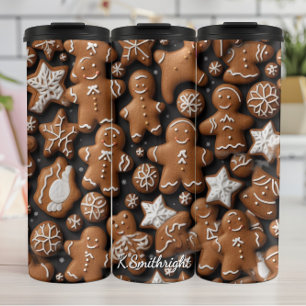 Bouteilles Isothermes Motif de vacances de l'armée de pain d'épices