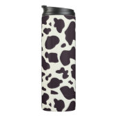Bouteilles Isothermes Motif de vache noir et blanc Imprimer (Tourné sur la droite)