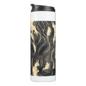 Bouteilles Isothermes Motif de vague (Tourné sur la droite)