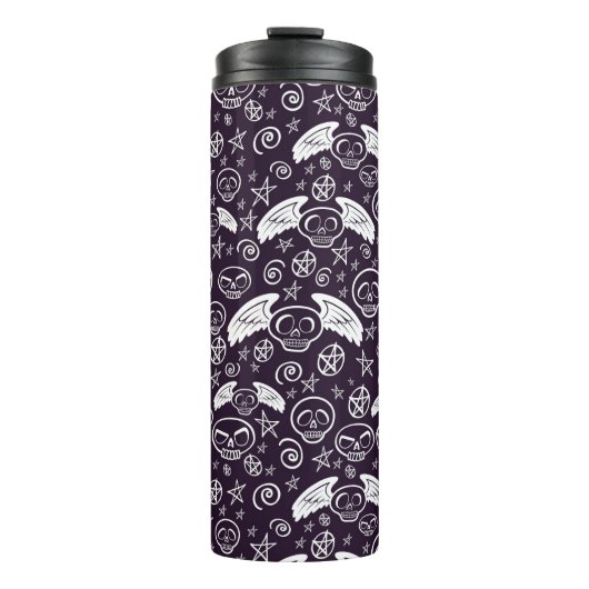 Bouteilles Isothermes Motif de "vaudou" (Devant)