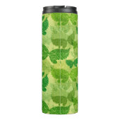 Bouteilles Isothermes Motif de vert de ressort (Dos)