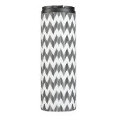 Bouteilles Isothermes Motif de zigzag géométrique 2 (Dos)