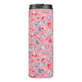 Bouteilles Isothermes Motif dentaire rose (Dos)