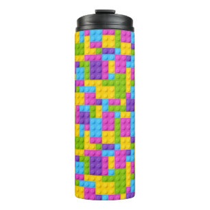 Bouteilles Isothermes Motif des blocs de construction en plastique