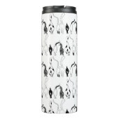 Bouteilles Isothermes Motif des boutons de chat (Dos)