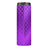 Bouteilles Isothermes Motif des échelles de sirène violet initiales pers (Dos)