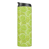 Bouteilles Isothermes Motif des tranches vertes de chaux (Tourné sur la droite)