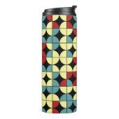 Bouteilles Isothermes Motif, design moderne et géométrique. (Tourné sur la gauche)