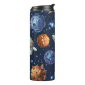 Bouteilles Isothermes Motif d'espace (Tourné sur la gauche)