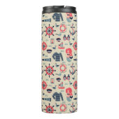 Bouteilles Isothermes Motif d'espèce marine (Dos)