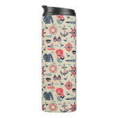 Bouteilles Isothermes Motif d'espèce marine (Tourné sur la droite)