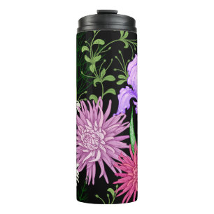Bouteilles Isothermes Motif d'été sans couture. Chamomille des fleurs