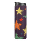 Bouteilles Isothermes Motif d'étoiles (Tourné sur la droite)