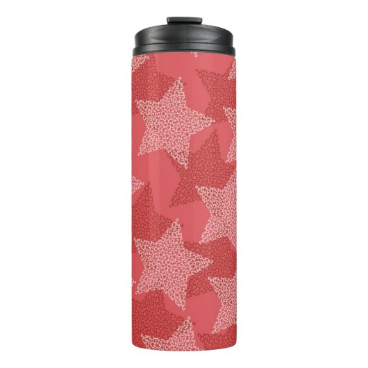 Bouteilles Isothermes Motif d'étoiles (Devant)