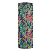 Bouteilles Isothermes Motif d'hibiscus à ananas tropicaux (Dos)
